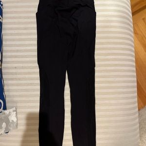 LULU 2 Pairs of Women’s Size 2 Lululemon Leggings!!Black & Coral/Orange NWOT!